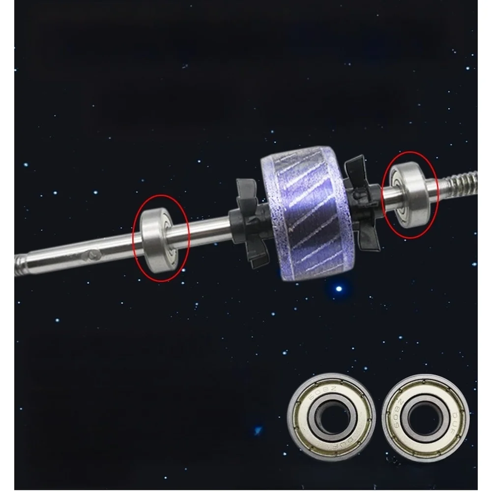 1 Piece 220V 16 Inch Copper Coil Fan Motor Dual Ball Bearing Sealed High For Mechanical Floor And Table Electric Fans