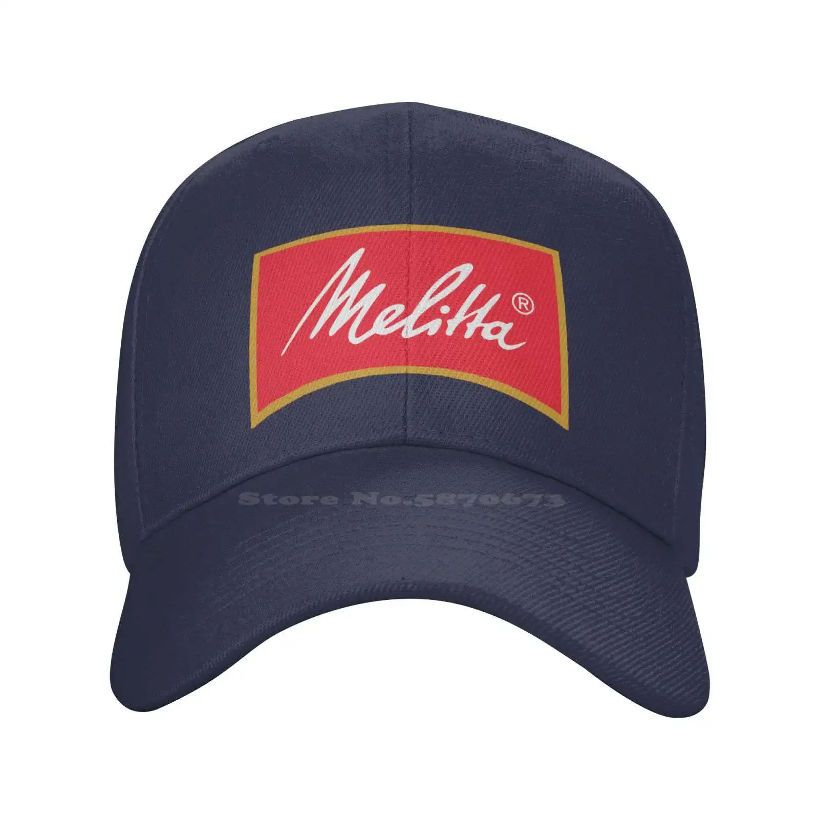 Melitta Logo Fashion quality Denim cap Knitted hat Baseball cap