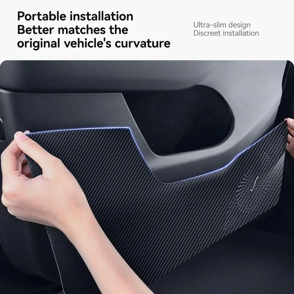 テスラ モデルY ジュニパー 2025用 ドアパッド レザー