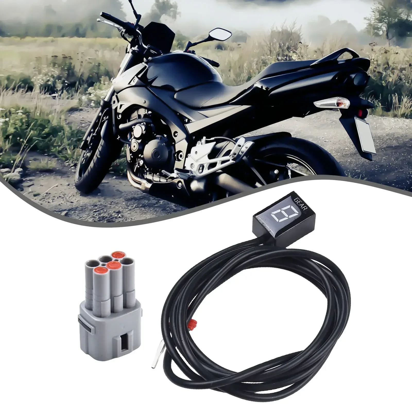 

Reliable Motorcycle Gear Indicator Display Suitable for Suzuki RMX 450Z RM Z250 RM Z450 SV650 Intruder M800 Intruder C1500
