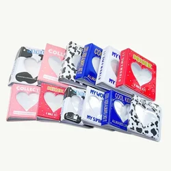 Cute Bear Photo Album 3 Inch Love Heart Hollow Picture Storage Case Kpop Card Binder Name Card Book Photocard Holder