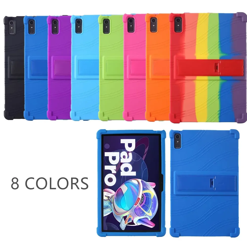 Soft Case for Lenovo Pad Pro 2022 11.2 inch Silicone Protect Shell Full Body for Lenovo Tab P11 Pro 2nd Gen TB132FU TB138FC Case