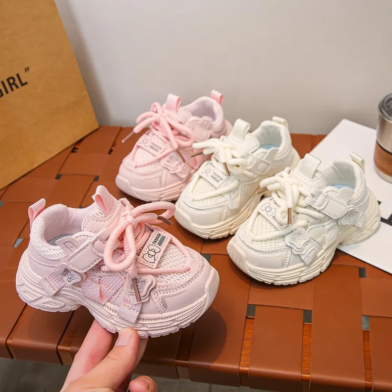 

Children Shoes 2026 New Spring Kids Sport Shoes Soft Sole Breathable Outdoor Tennis Non-slip Fashion Toddler Boys Girls Sneakers