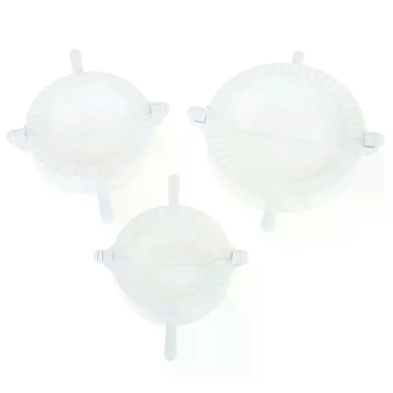 3pcs Dumpling Mold Pierogi Turnover Ravioli Empanada Dough Press Mould Maker