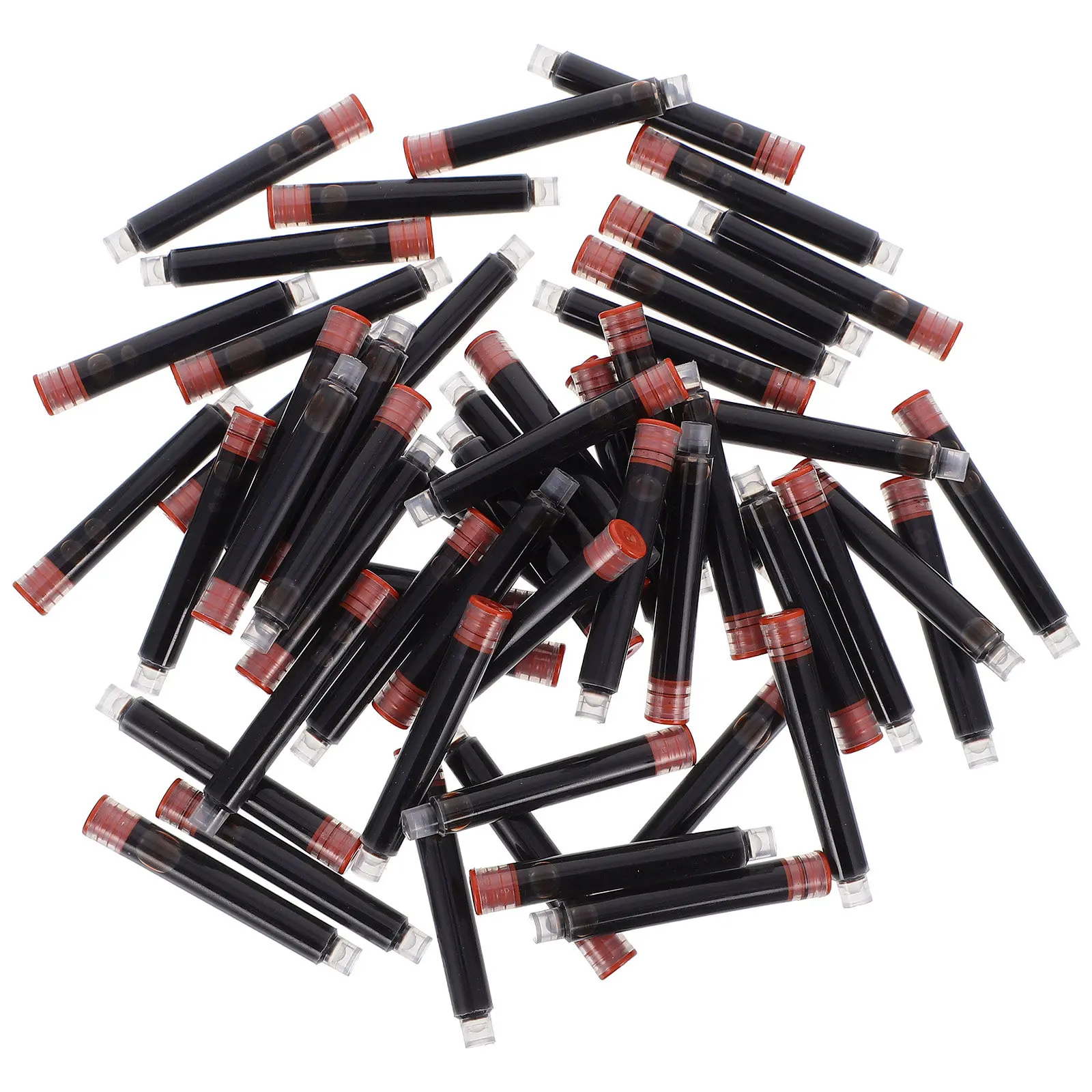 50Pcs Color Erasable Pen Ink Absorber Universal Fountain Pen Refill Tool Premium Plastic Ink Fill Assistant Smooth