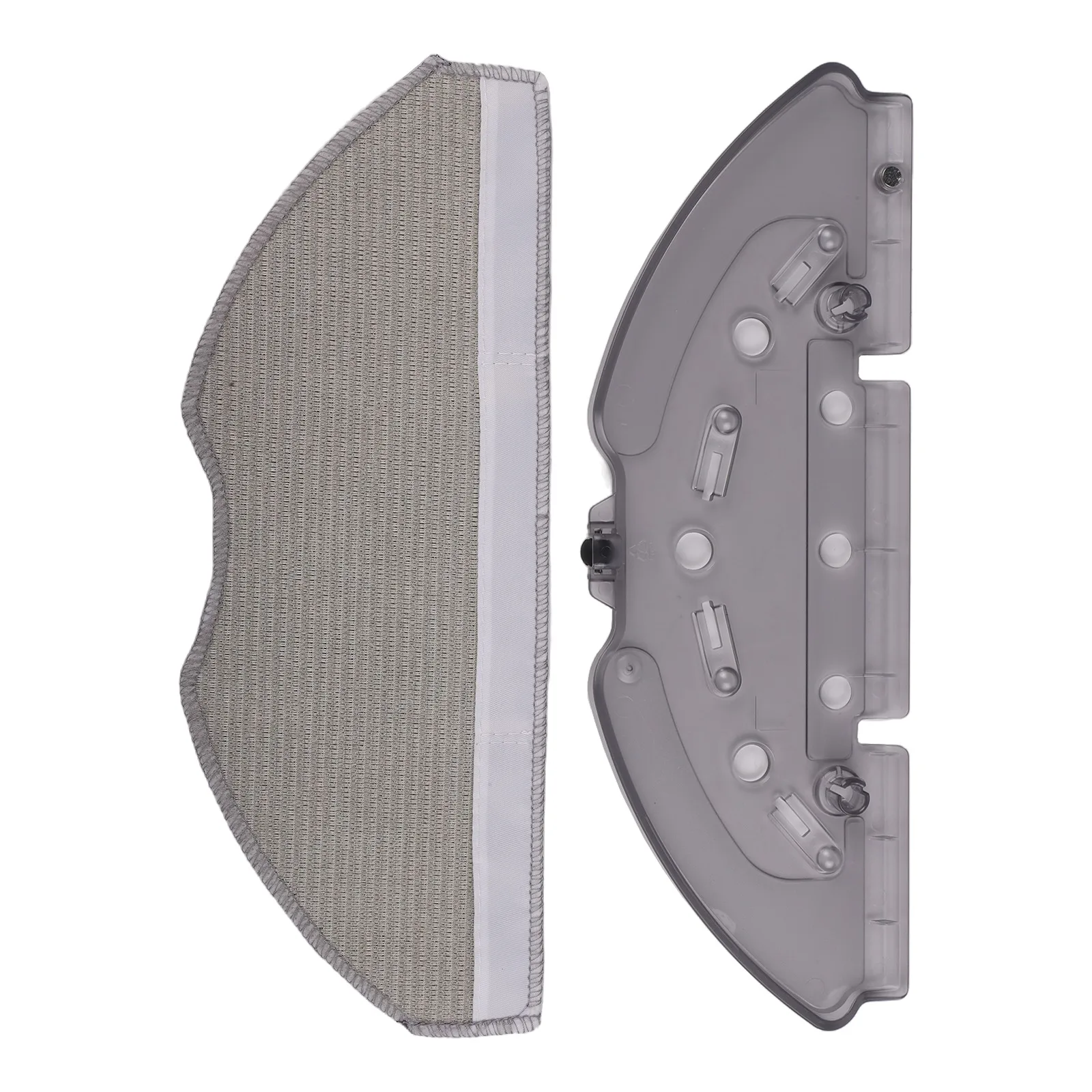 Uchwyt na mopa z tworzywa sztucznego i mikrofibry, bezpieczne mocowanie ściereczek do mopa do robota sprzątającego X-PLORER SERIE 75 S+, części zamienne i akcesoria.