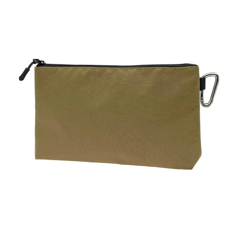 Borsa per attrezzi resistente con moschettoni Borse con cerniere per riporre gadget