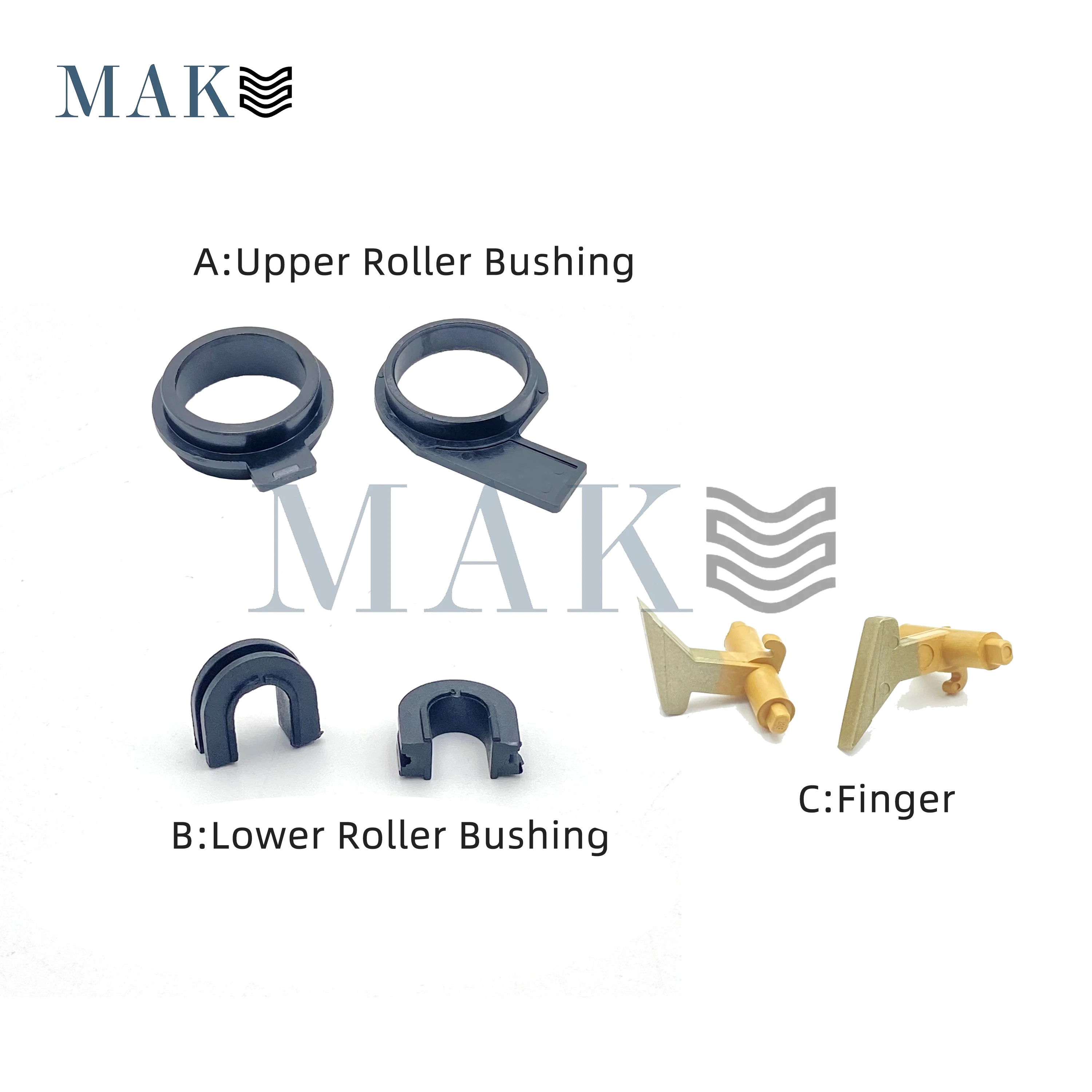 

Втулка верхнего ролика для Kyocera TASKalfa 1800 1801 2200 2201 2010 2011 2210 2211, роликовая втулка с нижней втулкой