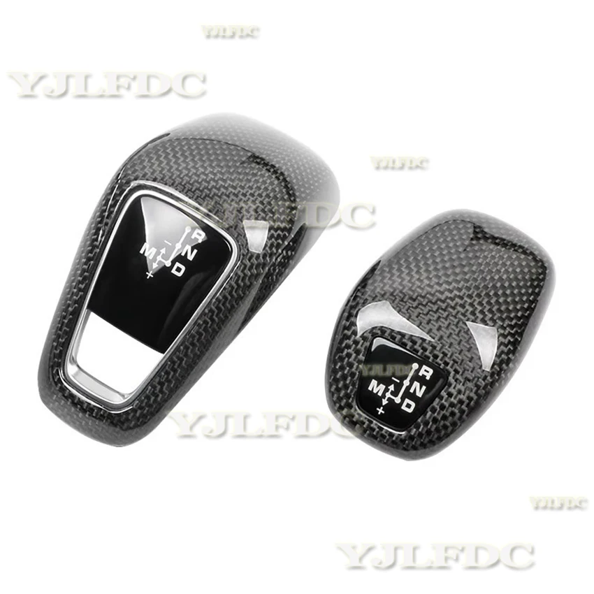 For Porsche Cayenne Panamera 971 2017-2023 Car Interior Trim Parts Replacement Real Carbon Fiber Car Gear Head Suitable Knob