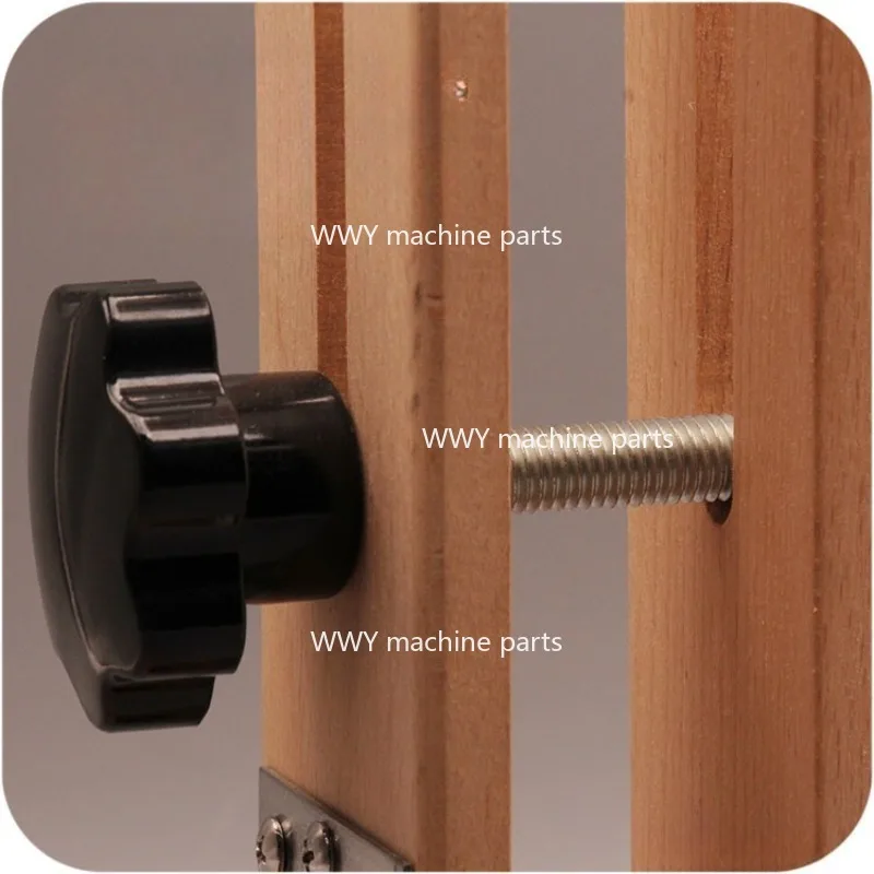 Hand Sewn Wooden Clip Rotary Adjustable 180 Degree Upright Angle Vertical Wide Mouth Customization