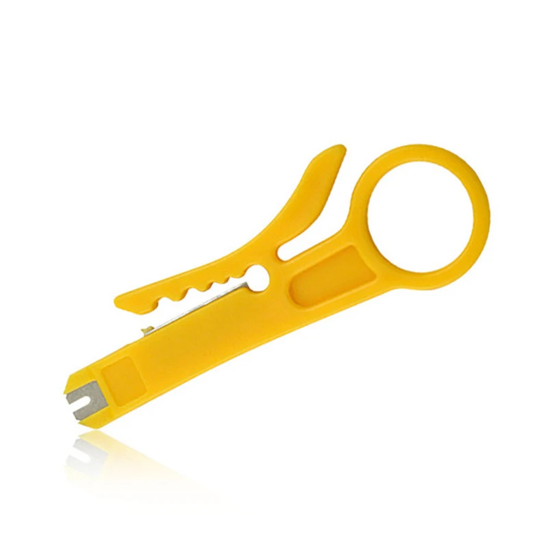1PC Mini Pocket สายไฟพกพา Stripper มีดคีม Crimper Crimping Tool สายตัดลวดตัด Crimpatrice เครื่องมืออะไหล่