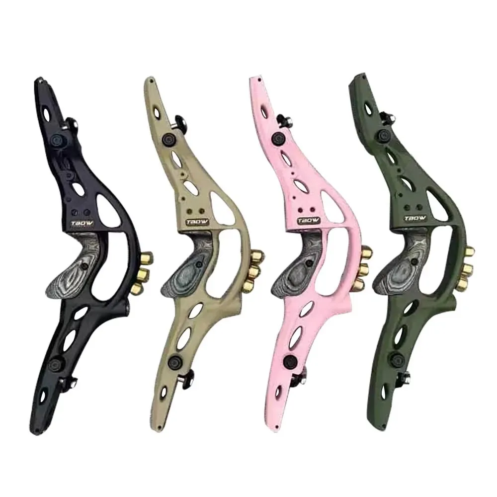 

JUNXING TAOW B1 American Hunting Recurve Bow Riser Accessories 25-60lbs ILF Interface Powerful Outdoor Target Shooting Equipment