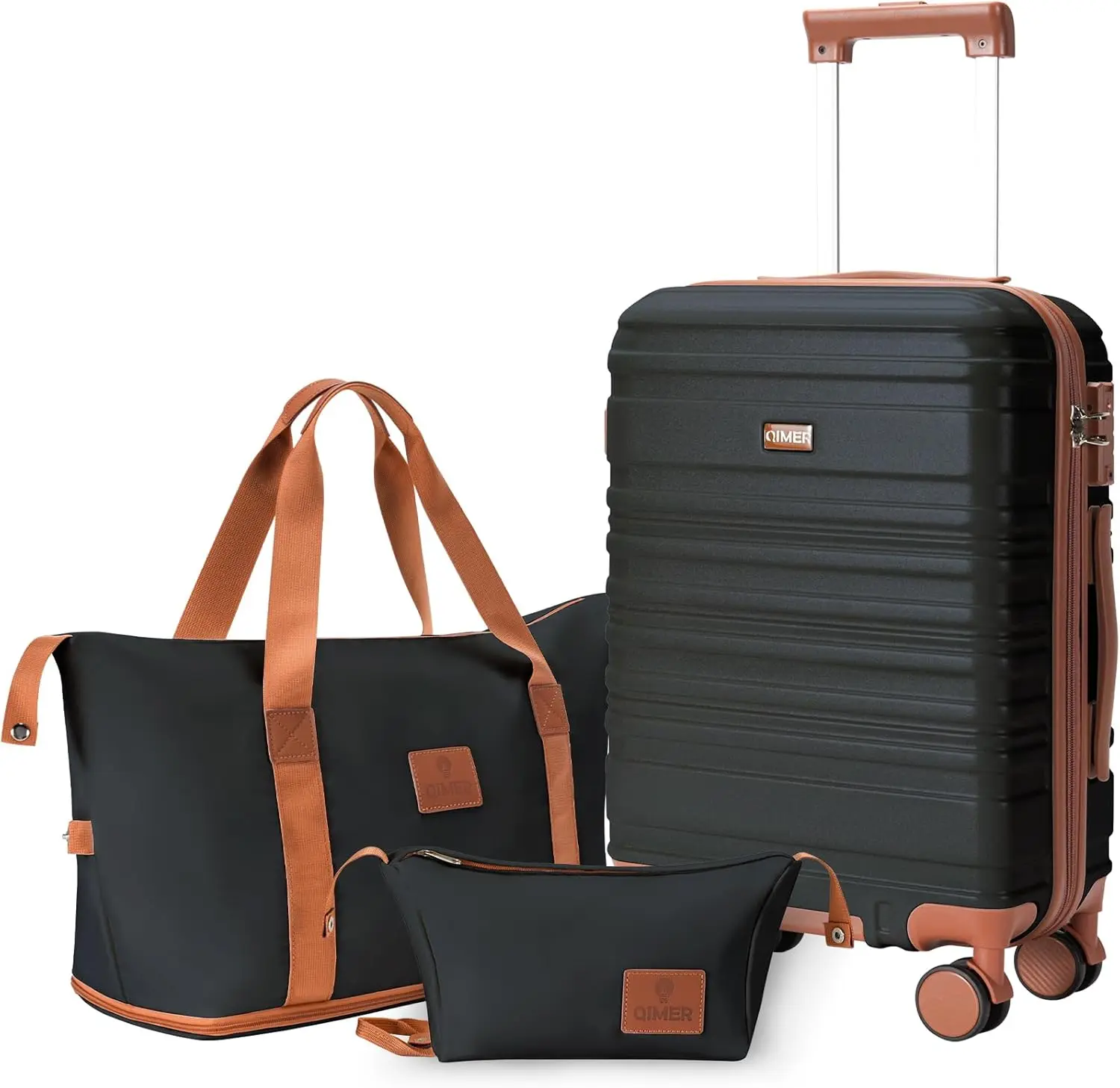 

Airline-Approved Carry-On Luggage Set, 22x14x9 Hardshell with TSA Locks and Quiet Wheels for Travel