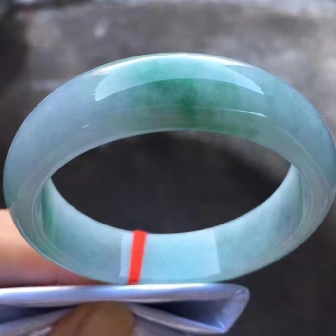 Pure Natural Jadeite Myanmar Jade Bangle Bracelet Women Healing Gemstone Fine Jewelry Genuine Ice Floating Burma Jade Bangles