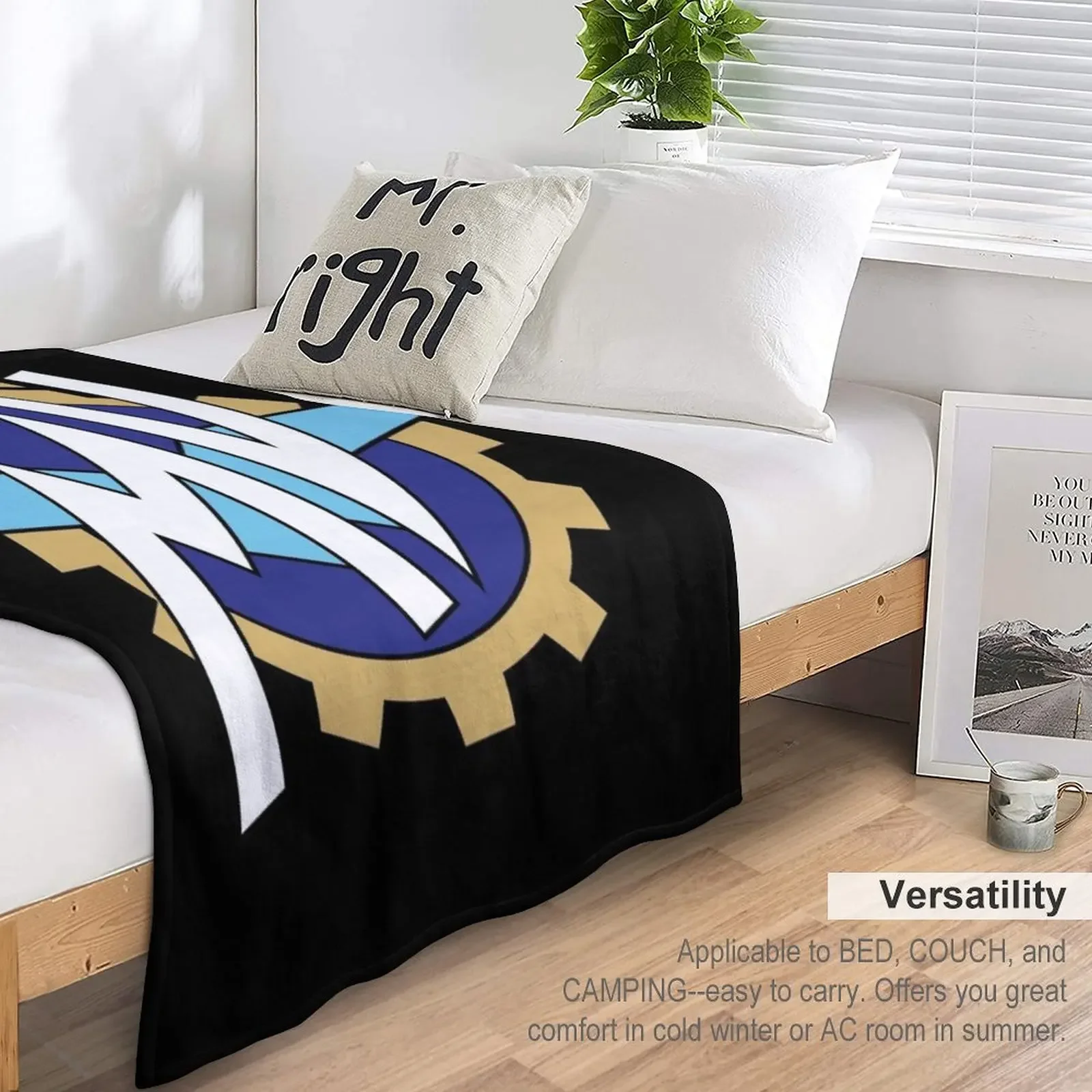 MV Agusta logo Throw Blanket sofa wednesday Blanket Fluffy Plaid on the sofa