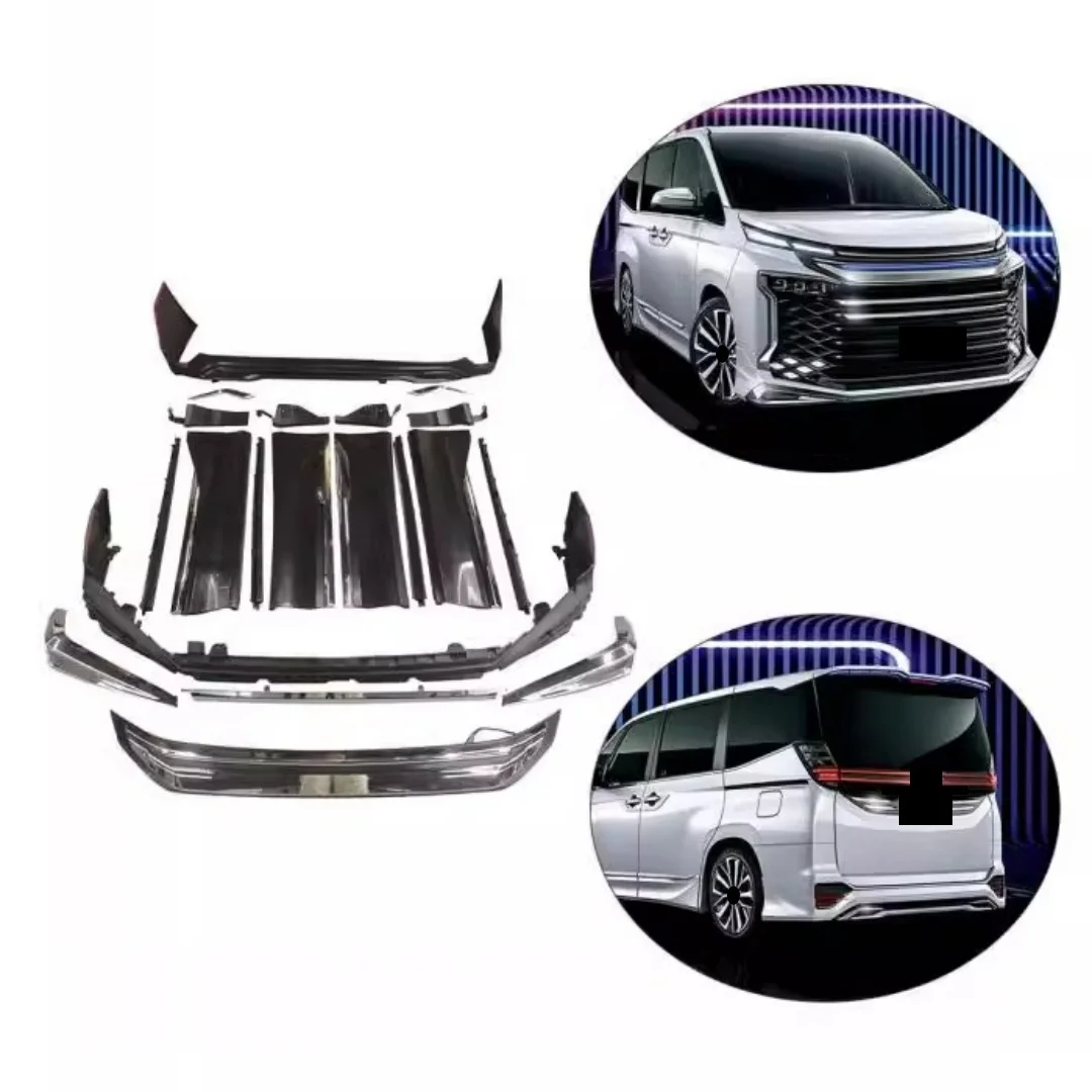 Body kit for Toyota VOXY ZS 90 Series 2020 upgrade Modellista style Front lip Rear lip Side skirt Grill surround Car Accessories