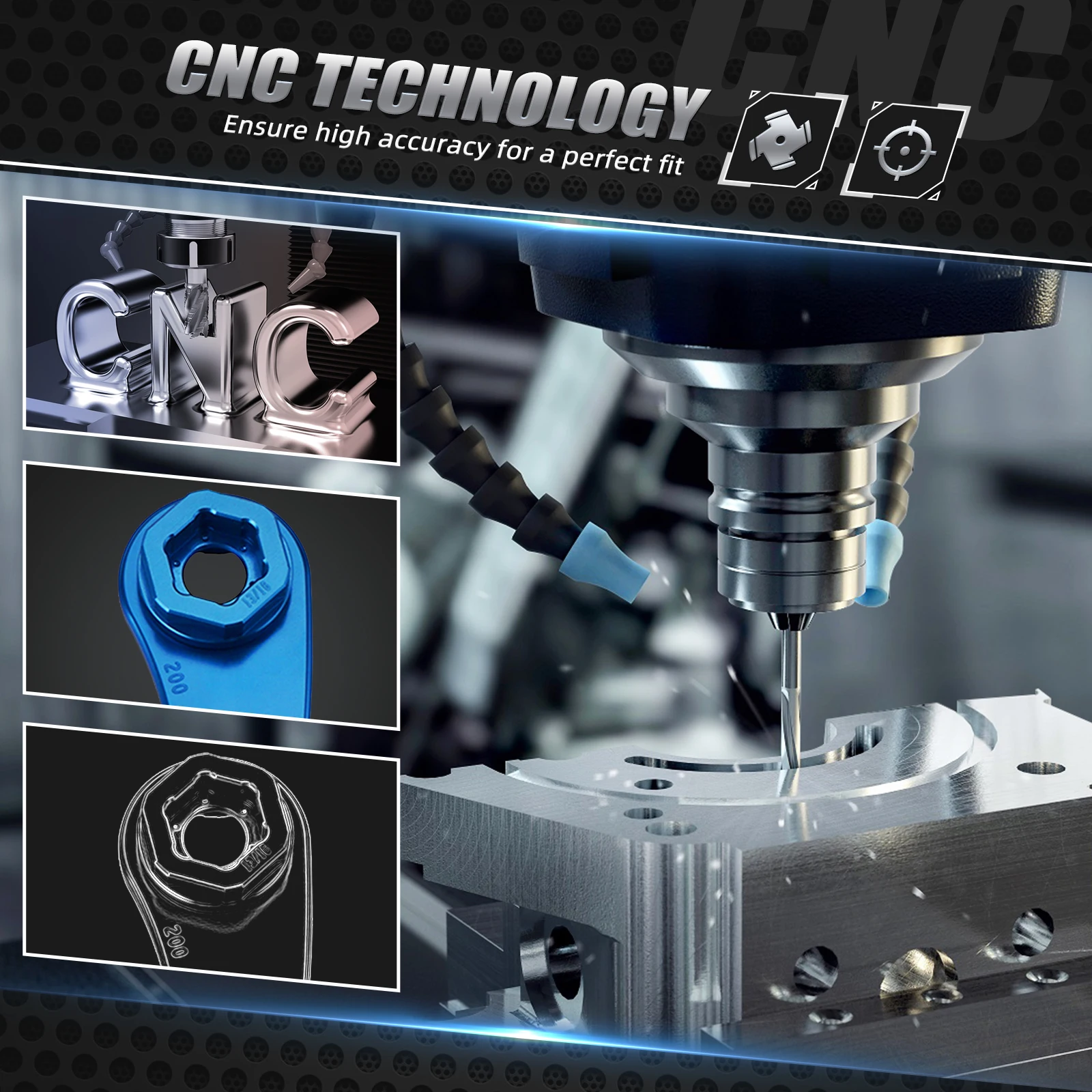 Для Yamaha YZ125 YZ250 YZ250F WRF 250 450 1998-2024 YZ450F YZ 125X 250X 250FX 450FX 22-27-30 мм гаечный ключ для снятия оси колеса