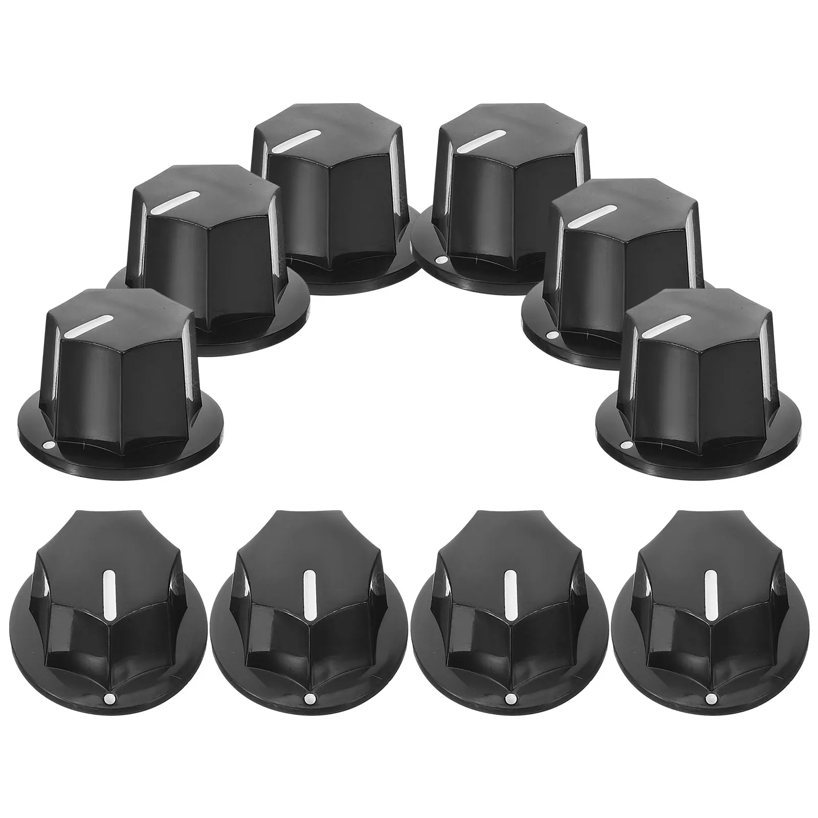 

10pcs Guitar Knobs Replacement Potentiometer Volume Control Durable Abs Sound Equipment Amplifier Accessories Instrument Knob
