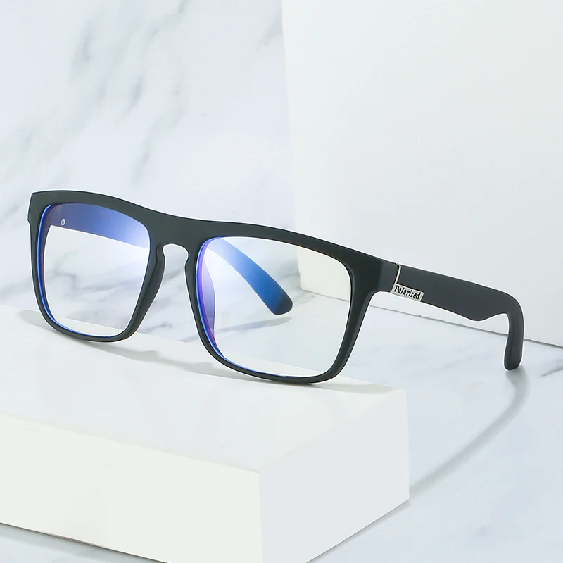 2026 NEW Anti Blue Light Glasses Men Transparent Eyewear Frame Square Protection Glasses Computer Gaming Man Optical Eyeglasses