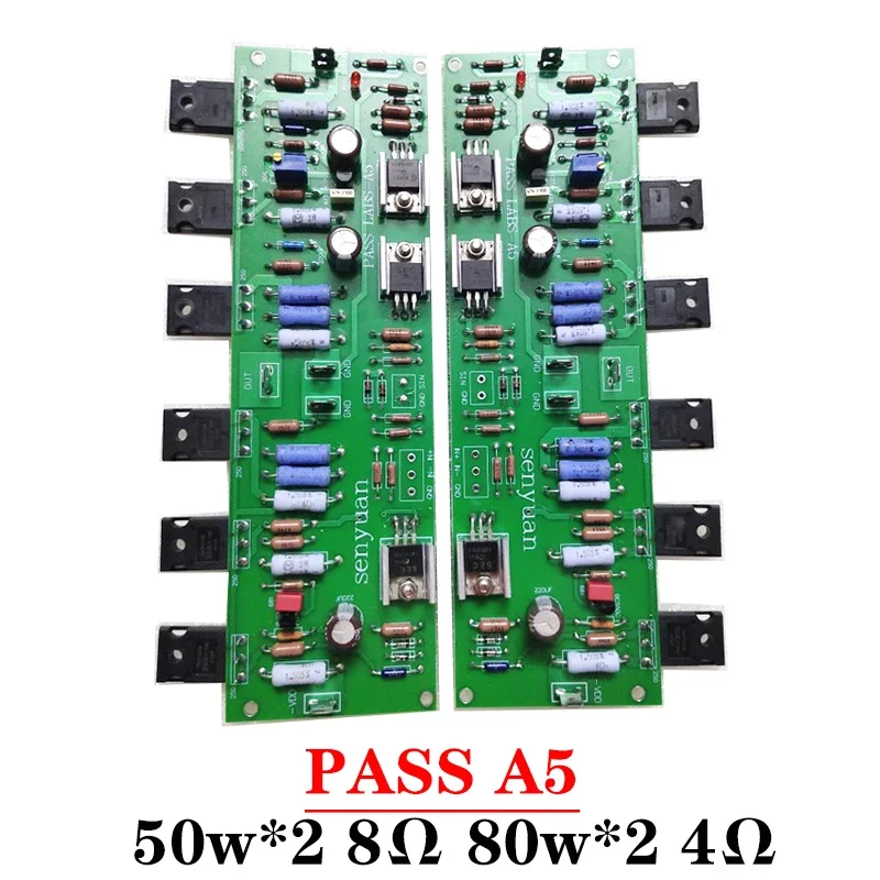 

50w*2 Reference PASS A5 2-channel Amplifier Board High Power with Balanced Input XLR Diy Class A Amplifier Audio