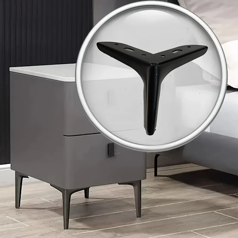 4pcs Furniture Legs Furniture Modern Furniture Feet Cabinet Sofa Couch Table Chair Bed Dresser Wardrobe Risers DIY Replacement