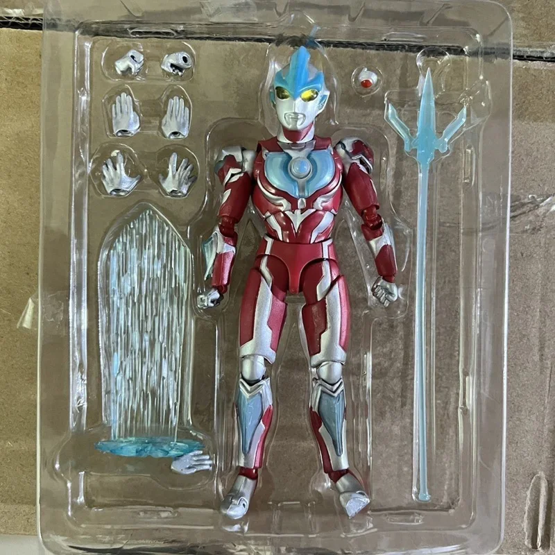 

Bandai Ultraman Ginga Рисунок Аниме S.H.Figuarts ULTRAMAN NEW GENERATION STARS Подвижные игрушки Периферийная коллекция Модель Подарки Игрушка