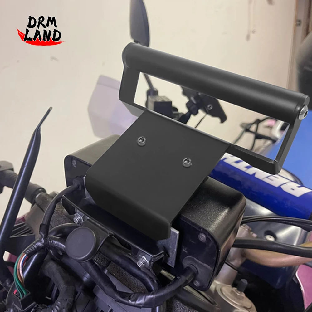 22MM Motorycle Accessories For Honda XRV750 XRV 750 Africa Twin 750 Phone Holder GPS Navigation Mounting Bar Extension Bracket