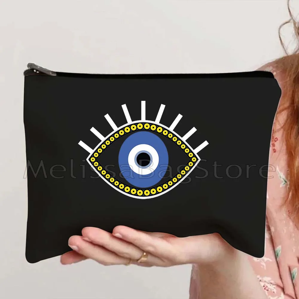 نزار حسن الحظ كريتي اليونان ماتي الأزرق عين الشر سحر تميمة الحب القلب تميمة ماندالا مستحضرات التجميل ماكياج المرحاض أكياس الحقيبة