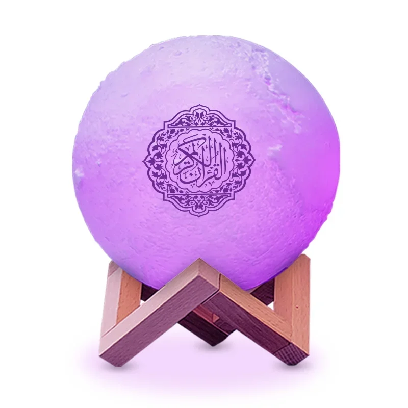 Колонка Moon Lamp Quran SQ168, сенсорная колонка, яркая, с поддержкой MP3, смарт-управление через приложение