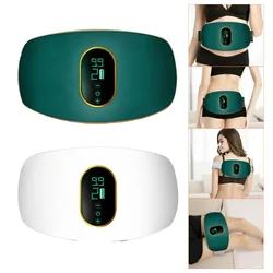 Electric Waist Trainer Body Shaper Hot Compress Massaging Device Tens Infrared Heating Belly Weight Loss Fitness for Women Men