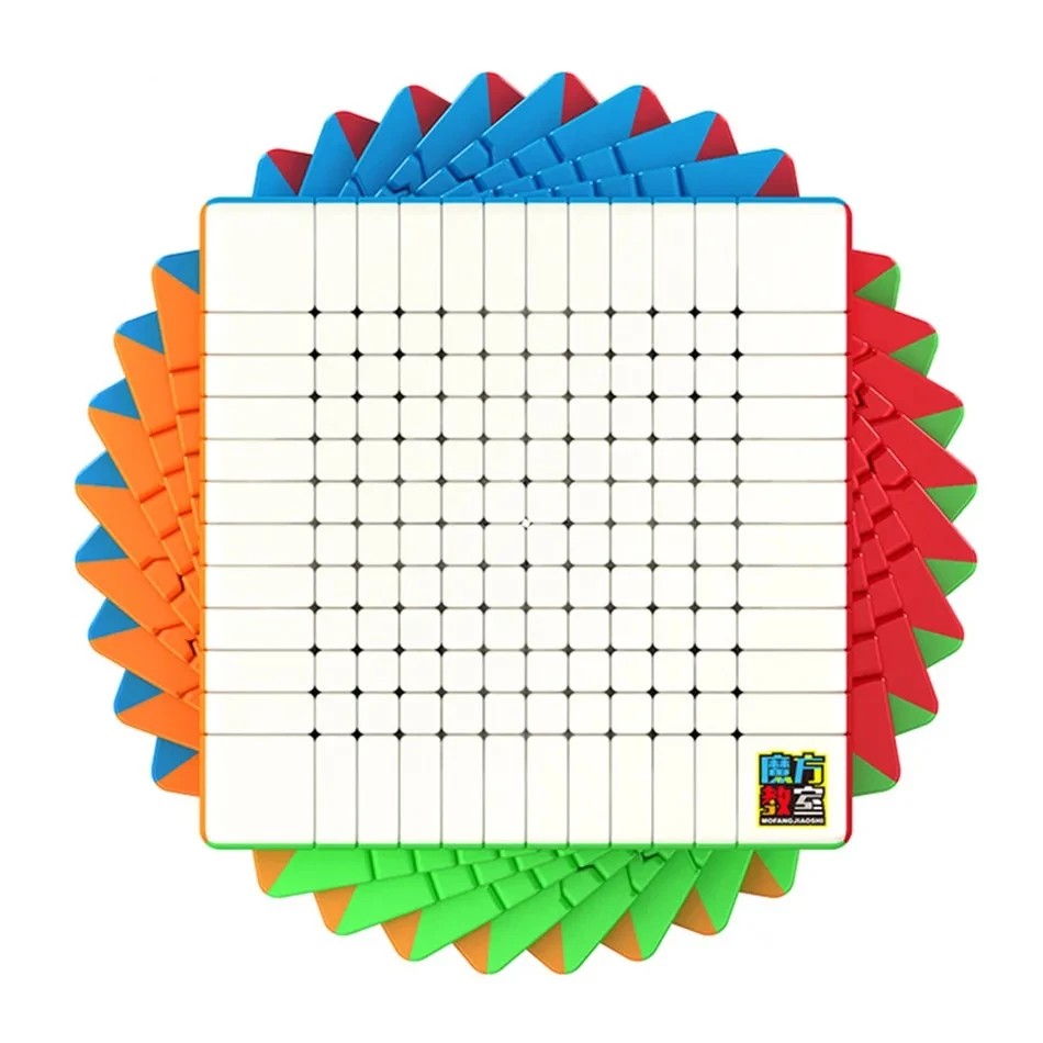 MoYu Kubus Ajaib 8X8 Kubus 9X9 10X10 11X11 12X12 13X13 Kubus Meilong Kubus Ajaib Kubus Kecepatan Profesional Puzzle Cubo Magico Mainan
