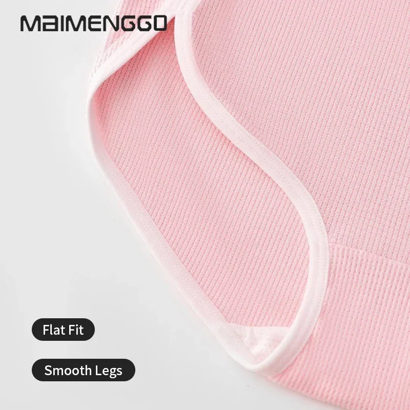 Couple Underwear Men Boxers waffle style Women Briefs Cartoon Cute Pink Gog Panties Transparent Underpants For Boy Girl Lovers