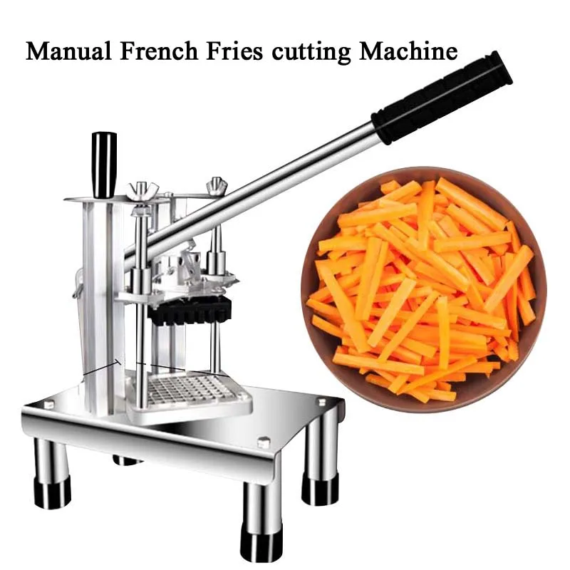 Vegetable Slicer Commercial Hand Movement Vegetable Cutter Food Processor Potato Chips Carrot Melon Dicing Cutting Machine