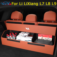 For Li LiXiang L7 L8 L9 2023 2024 Interior Accessories Car Trunk Storage Box Rear Tailbox Cargo Organizer