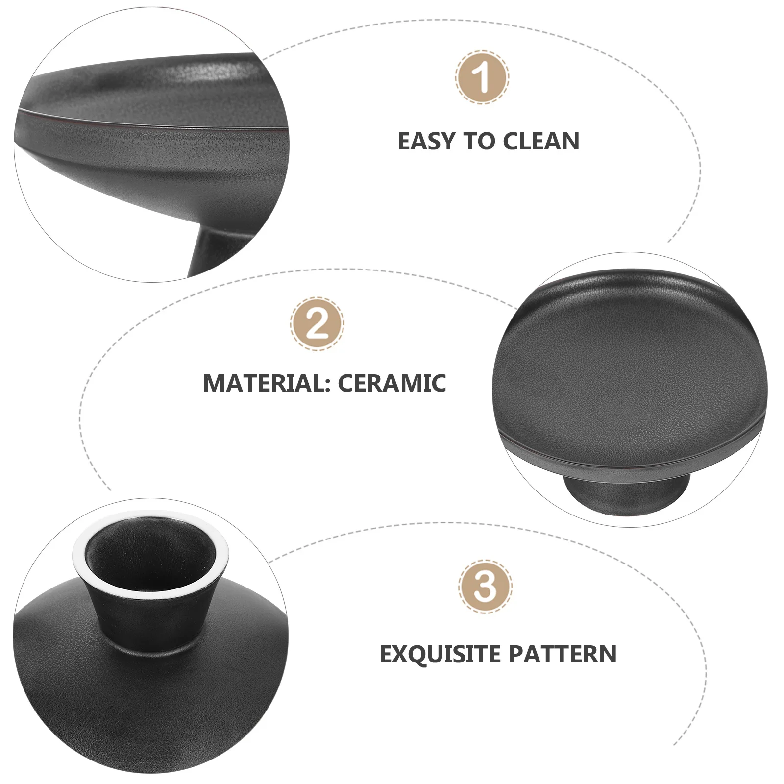 

Ceramic High Base Footed Fruit Plate Elegant Multi Use Fruit Tray for Birthday Wedding Celebration Dessert Ceramic Food Bowl