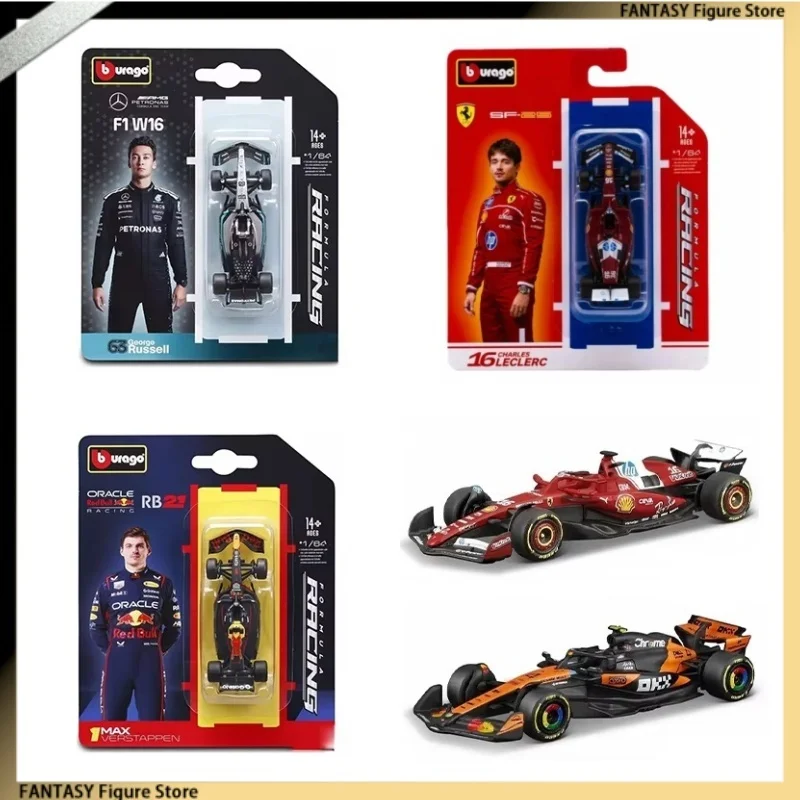 新入荷！ブバラゴ 1/64 フェラーリ SF25 合金製ミニチュアダイキャストモデル 2025 F1シリーズ レッドブル RB21 フォーミュラレーシングカー おもちゃ ﻿