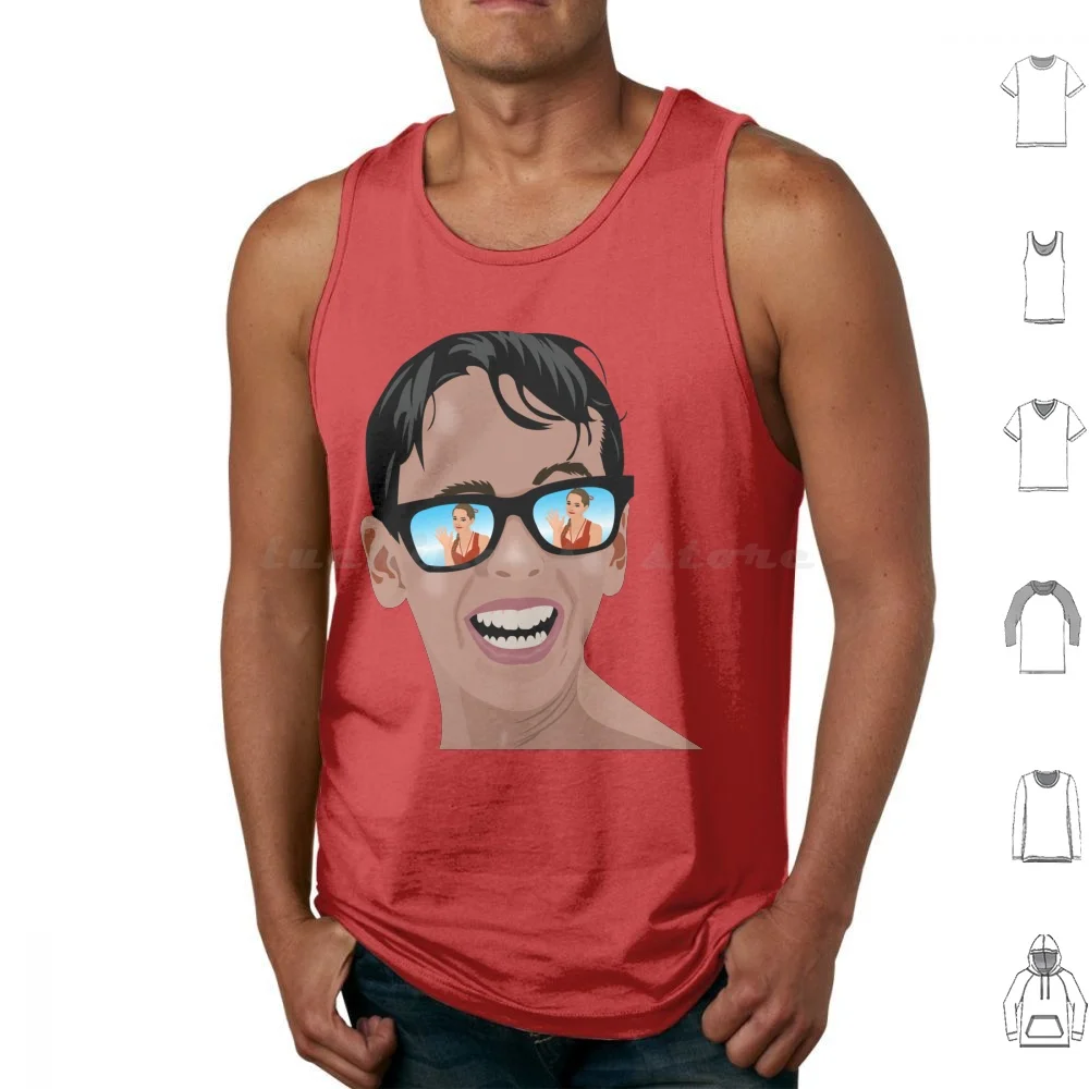 Squints Loves Wendy Tank Tops Print Cotton Baseball Softball Squints Wendy Peffercorn Funny Sandlot Sports Movie