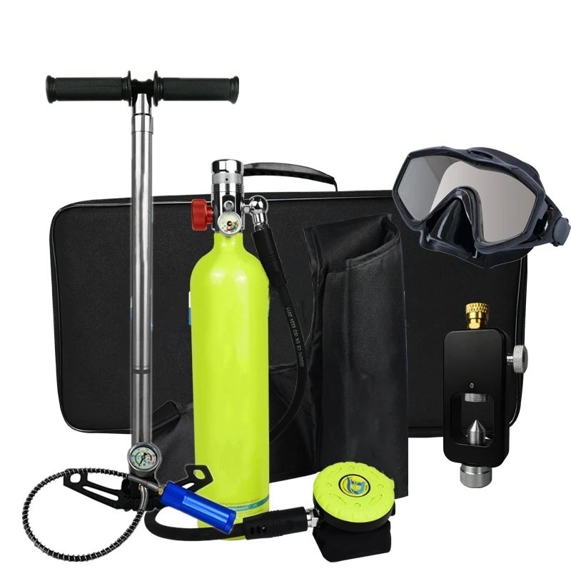 Pool Equipment Swimming Snorkel Diving Package Dive Kit 1L Mini Scuba Tank