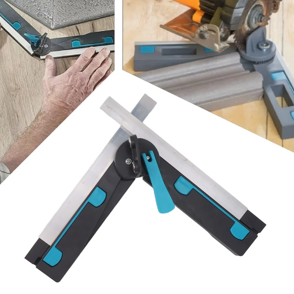 Durable Adjustable Angle Miter Gauge Accurate Non Slip Mitre Measuring Cutting Tool Mitre Measuring Tool Furniture Repair