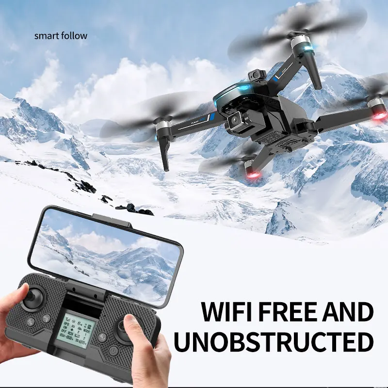 Imagem -05 - Pro Drones com Câmera para Adultos 4k Uhd Câmera Tempo de Voo Longo com Gps Auto Return Home Brushless com Estojo de Transporte S189