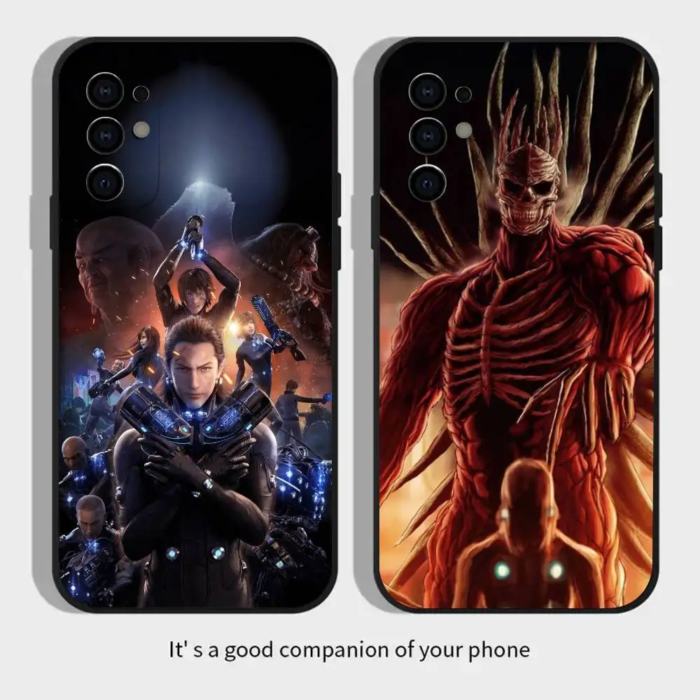 Gantz Precise Hole TPU Printed Phone Case For Samsung Galaxy S26/S25/24/23/22/30/21/10/9,Ultra,Plus