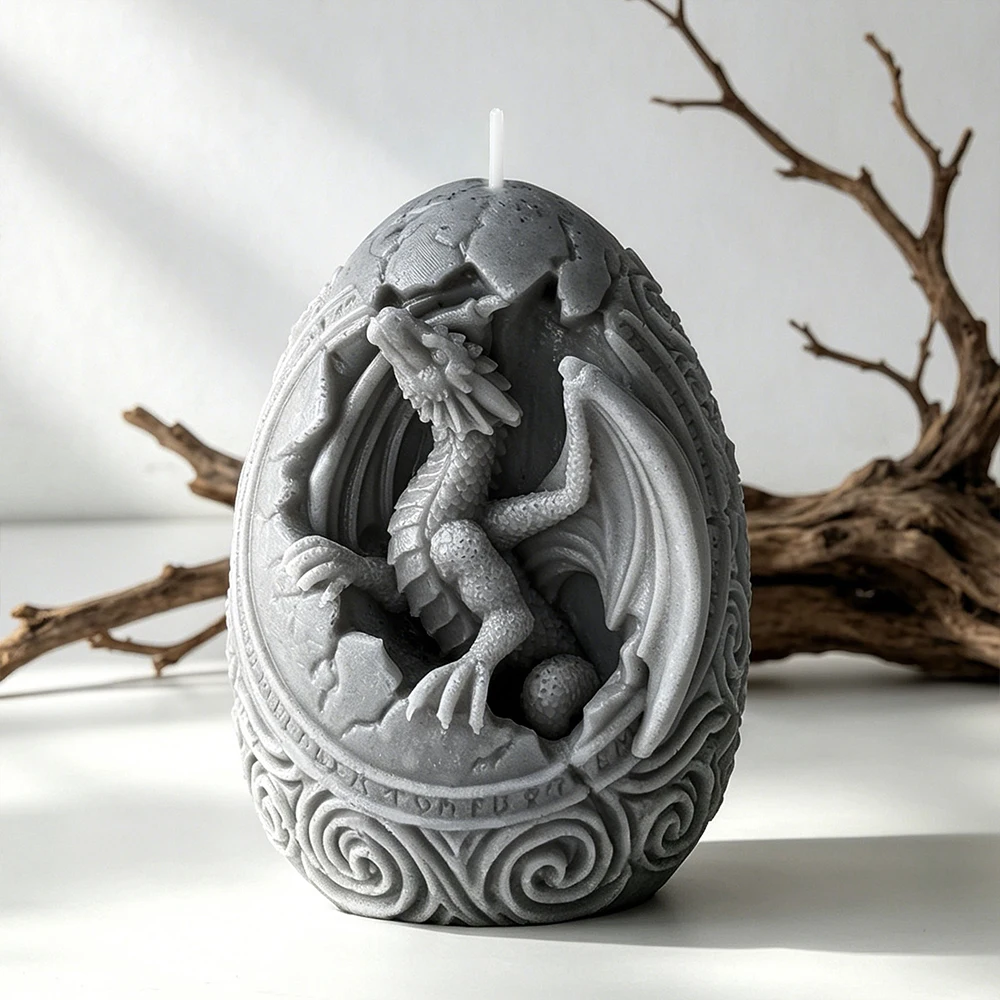 3D DIY Dinosaur Egg Candle Mol - 3D Printing Egg recension och pris