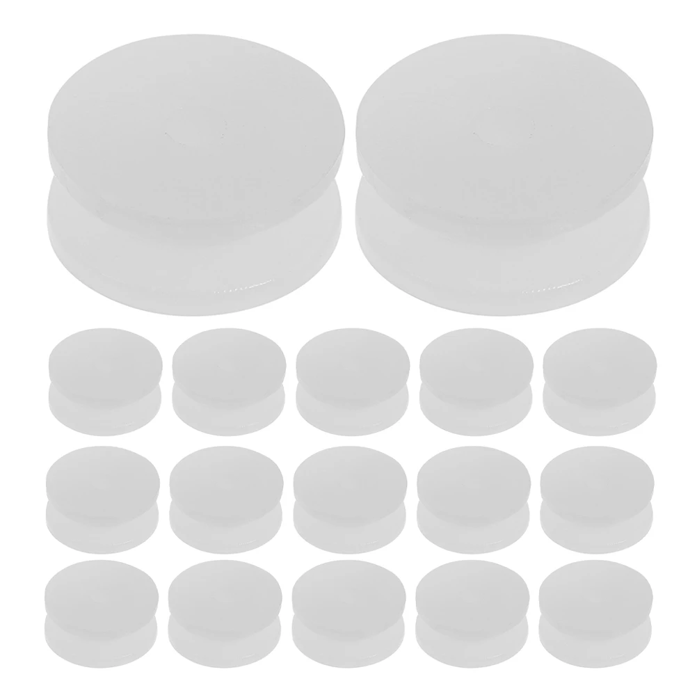 

20pcs Plastic Wheels White 9.3Mm Educational Diy Motor Shafts Gear Transmission Timing Rc Car Single Groove Small Gear