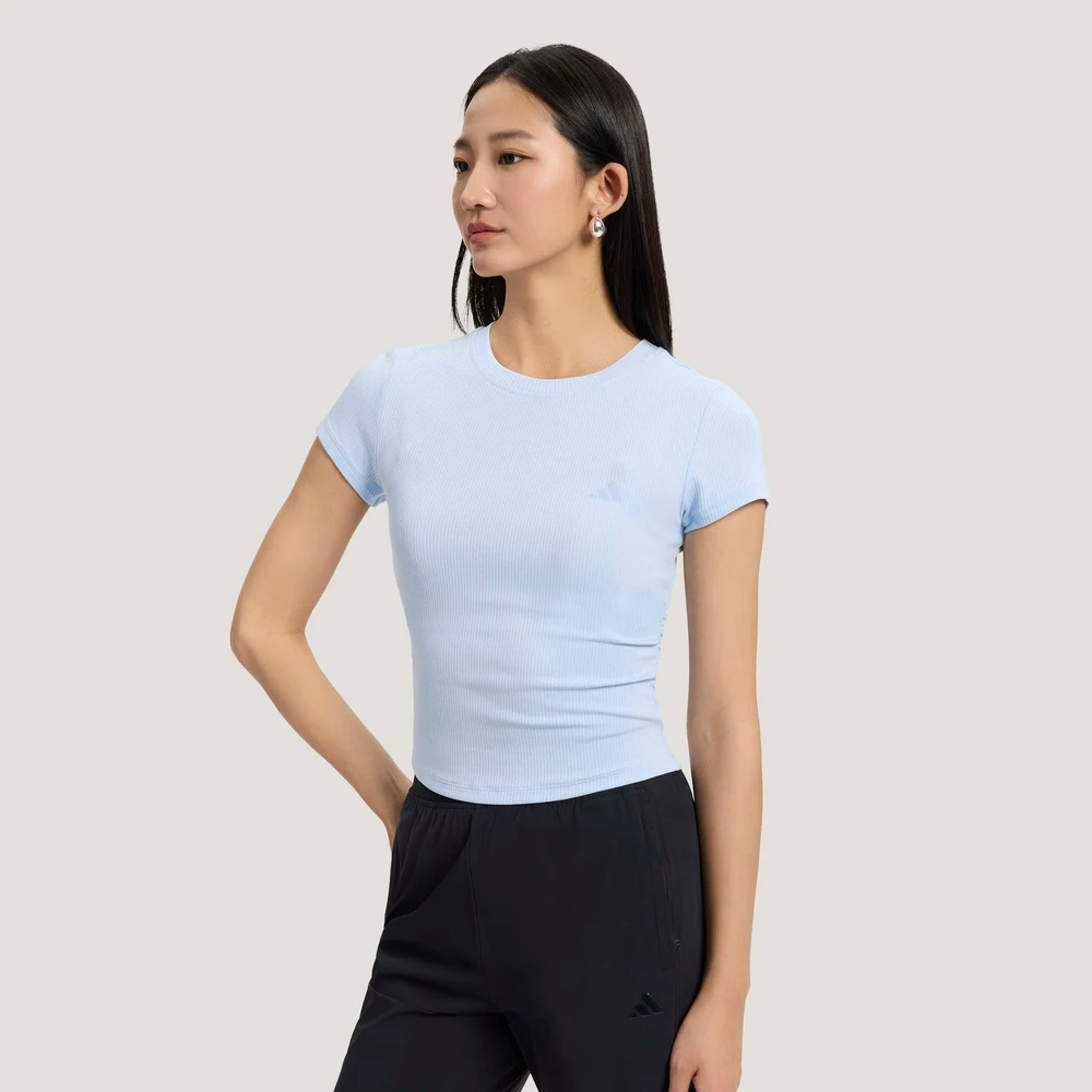 

Женская футболка Adidas SFL SS TEE Sporty Casual с коротким рукавом KH2654