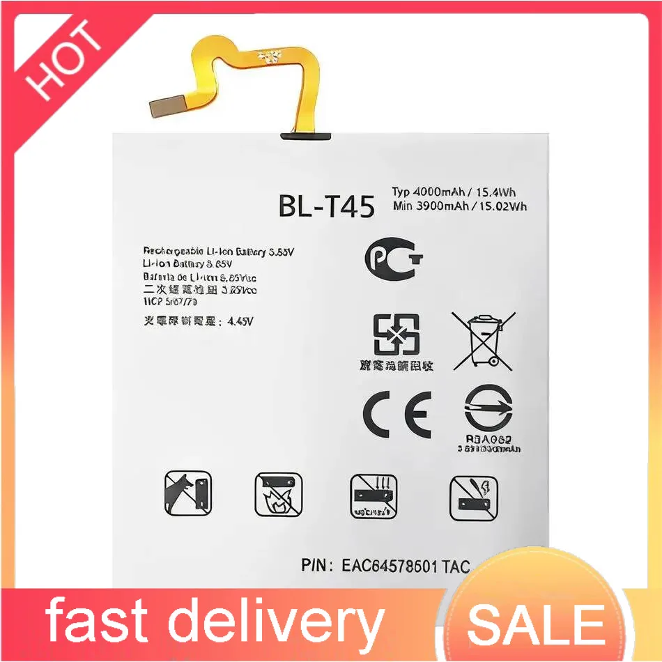 

Long Lasting 4000Mah Mobile Phone Battery For LG Stylo 6 LM-Q730N Q70 Q730VMW EAC64578501 BL-T45