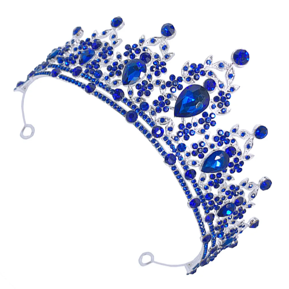 

1 pc Rhinestone Crown Hairband Wedding Hair Accessory For Women Girls Party Prom Cosplay Festival Anniversary Birthday Bridal