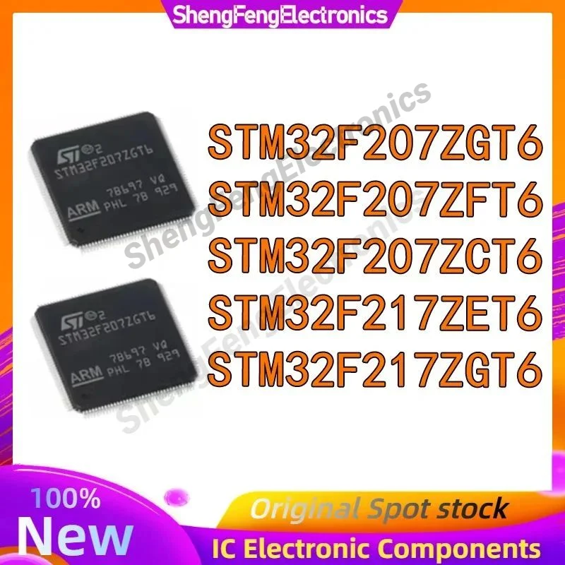 

STM32F207ZCT6 STM32F207ZFT6 STM32F207ZGT6 STM32F217ZGT6 STM32F217ZET6 STM32F207 STM32F217 STM IC MCU CHip LQFP144
