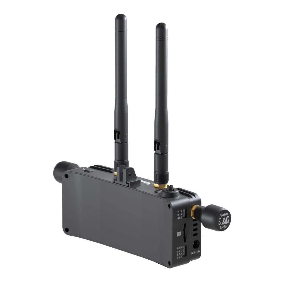 RunCam ไร้สาย WiFiLink RX WiFiLink RX ดิจิตอล HD เครื่องส่งสัญญาณ FPV ขึ้นอยู่กับ OpenIPC/ทับทิมพร้อม FPV 1080P 720PCamera สําหรับ RC Drone