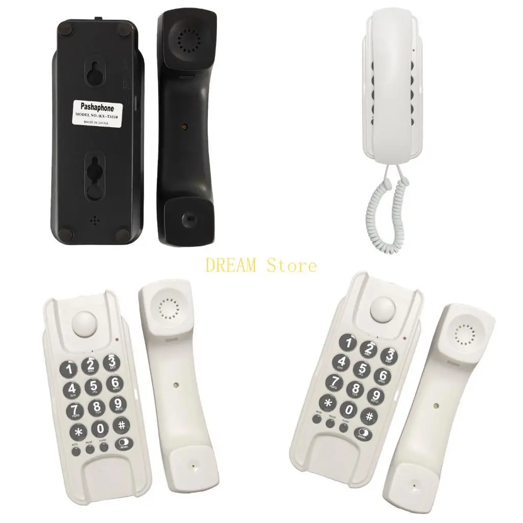 Corded Phone Landline Phone for Home Telephone Landline Corded Wall Mountable best sale
