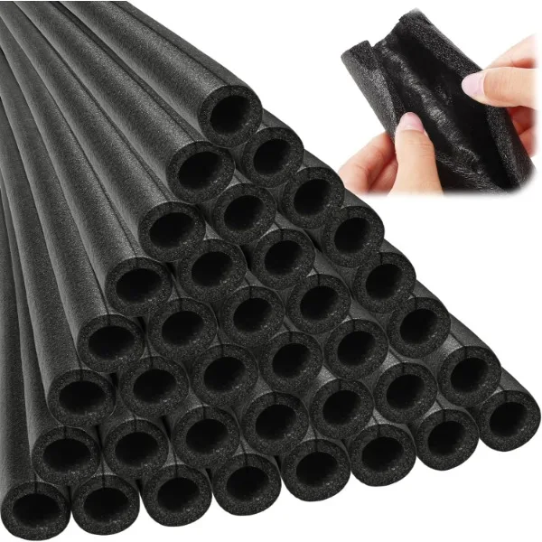 

Insulating Foam Pipe Covers Pipe Insulation Freeze Protection Heat Preservation Foam Tube for Tubing Outdoor Water Pipe